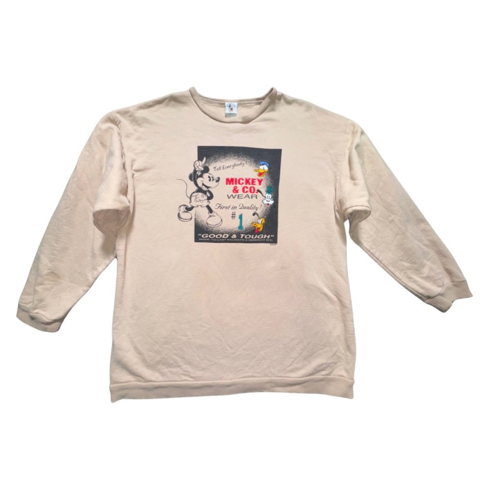 Rare Mickey Mouse Crew Neack Sweater